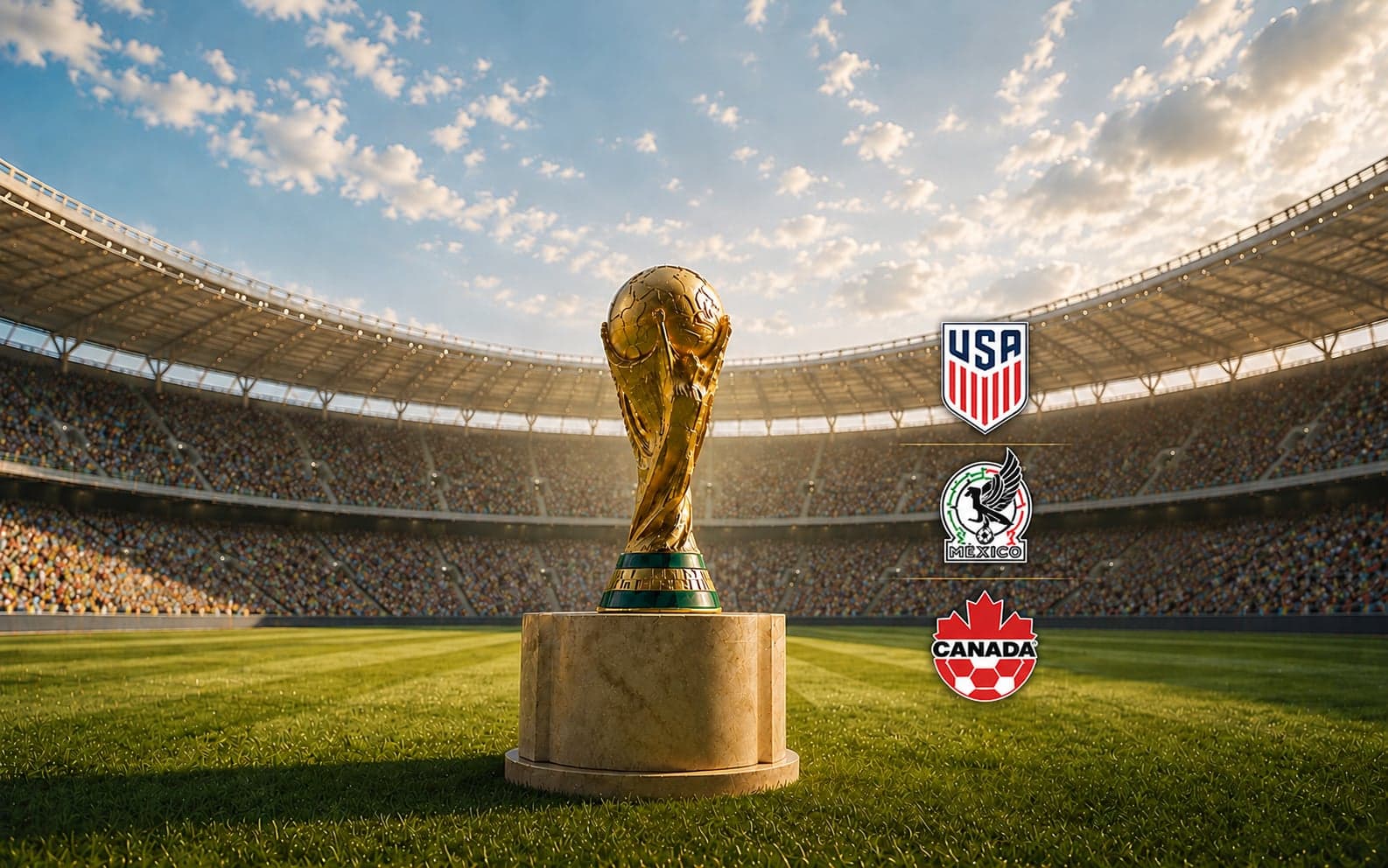 World Cup 2026 trófea és tornaarculat